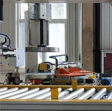 Päätykappale pyörivä leikkauskone